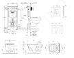 Grohe Rapid SL - Set předstěnové instalace, sprchovací toalety a sedátka Tece, tlačítka Skate Cosmo, Rimless, SoftClose, chrom 3