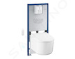Grohe Rapid SLX - Set předstěnové instalace, elektronického bidetu a sedátka, alpská bílá 36509SH0