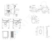Grohe Rapid SLX - Set předstěnové instalace, klozetu, sedátka SoftClose a tlačítka Arena Cosmopolitan, alpská bílá SANI11BB3110