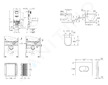 Grohe Rapid SLX - Set předstěnové instalace, klozetu, sedátka SoftClose a tlačítka Arena Cosmopolitan, alpská bílá SANI11BB3112