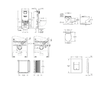 Grohe Rapid SLX - Set předstěnové instalace, klozetu, sedátka SoftClose a tlačítka Even, phantom black SANI11BB5101