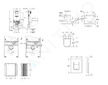 Grohe Rapid SLX - Set předstěnové instalace, klozetu, sedátka SoftClose a tlačítka Even, phantom black SANI11BB5107