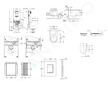 Grohe Rapid SLX - Set předstěnové instalace, klozetu, sedátka SoftClose a tlačítka Even, phantom black SANI11BB5110