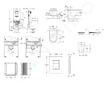 Grohe Rapid SLX - Set předstěnové instalace, klozetu, sedátka SoftClose a tlačítka Skate Cosmopolitan, alpská bílá SANI11BB3113
