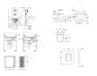 Grohe Rapid SLX - Set předstěnové instalace, klozetu, sedátka SoftClose a tlačítka Skate Cosmopolitan, chrom SANI11BB2107