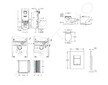 Grohe Rapid SLX - Set předstěnové instalace, klozetu, sedátka SoftClose a tlačítka Skate Cosmopolitan, Cool Sunrise SANI11BB4102