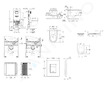 Grohe Rapid SLX - Set předstěnové instalace, klozetu, sedátka SoftClose a tlačítka Skate Cosmopolitan, Cool Sunrise SANI11BB4117