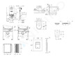 Grohe Rapid SLX - Set předstěnové instalace, klozetu, sedátka SoftClose a tlačítka Skate Cosmopolitan, kartáčovaná nerezová ocel