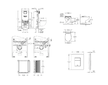 Grohe Rapid SLX - Set předstěnové instalace, klozetu, sedátka SoftClose a tlačítka Skate Cosmopolitan, matný chrom SANI11BB2102