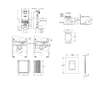 Grohe Rapid SLX - Set předstěnové instalace, klozetu, sedátka SoftClose a tlačítka Skate Cosmopolitan, Moon White SANI11BB3103