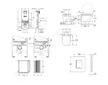 Grohe Rapid SLX - Set předstěnové instalace, klozetu, sedátka SoftClose a tlačítka Skate Cosmopolitan, Triple Vortex, kartáčovan