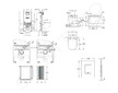 Grohe Rapid SLX - Set předstěnové instalace, klozetu, sedátka SoftClose a tlačítka Skate Cosmopolitan, Triple Vortex, Moon White