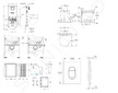 Grohe Rapid SLX - Set předstěnové instalace, klozetu, sedátka SoftClose, tlačítka Arena Cosmopolitan a sady pro vhazování tablet