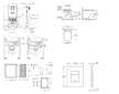 Grohe Rapid SLX - Set předstěnové instalace, klozetu, sedátka SoftClose, tlačítka Even a sady pro vhazování tablet, phantom blac