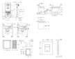 Grohe Rapid SLX - Set předstěnové instalace, klozetu, sedátka SoftClose, tlačítka Even a sady pro vhazování tablet, Triple Vorte