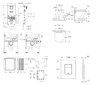 Grohe Rapid SLX - Set předstěnové instalace, klozetu, sedátka SoftClose, tlačítka Even a sady pro vhazování tablet, Triple Vorte