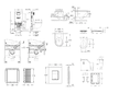Grohe Rapid SLX - Set předstěnové instalace, klozetu, sedátka SoftClose, tlačítka Skate Cosmopolitan a sady pro vhazování tablet