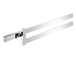 Grohe Selection Cube - Dvojitý držák ručníků, chrom 40768000