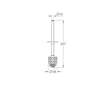Grohe Selection Cube - Náhradní kartáč, chrom 40868000