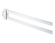 Grohe Selection - Dvojitý držák na ručníky, otočný, chrom 41063000
