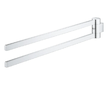 Grohe Selection - Dvojitý držák na ručníky, otočný, chrom 41063000
