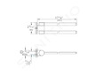 Grohe Selection - Dvojitý držák na ručníky, otočný, leštěný nikl 41063BE0