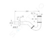 Grohe Sifony - Bidetový sifon, chrom 28946000