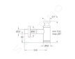 Grohe Sifony - Designový sifon, chrom 28912000