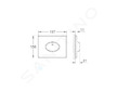 Grohe Skate Air - Ovládací tlačítko, alpská bílá 38565SH0