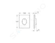 Grohe Skate Air - Ovládací tlačítko, chrom 38564000