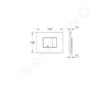 Grohe Skate Cosmo - Ovládací tlačítko, ušlechtilá ocel 38776SD0