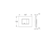 Grohe Skate Cosmo - Ovládací tlačítko, ušlechtilá ocel 38776SD0