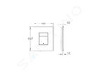 Grohe Skate Cosmopolitan - Ovládací tlačítko, matný chrom 38732P00