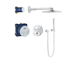 Grohe SmartControl Perfect - Sprchový set 310 s baterií pod omítku, 2 proudy, chrom 34709000