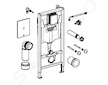 Grohe Solido - Předstěnová instalace s nádržkou pro závěsné WC, bezdotykový splachovač Tectron Bau E, chrom 39883000