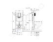 Grohe Solido - Předstěnový instalační set pro závěsné WC, výška 1,13 m 38939000