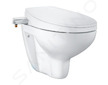 Grohe Solido - Set předstěnové instalace, klozetu a bidetového sedátka Bau Ceramic, softclose, tlačítko Even, chrom SANI15BB1102