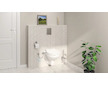 Grohe Solido - Set předstěnové instalace, klozetu a bidetového sedátka Bau Ceramic, softclose, tlačítko Even, chrom SANI15BB1102