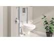Grohe Solido - Set předstěnové instalace, klozetu a sedátka Bau Ceramic, softclose, tlačítko Skate Air, chrom 39888000