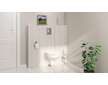 Grohe Solido - Set předstěnové instalace, klozetu a sedátka Bau Ceramic, softclose, tlačítko Skate Air, chrom 39888000