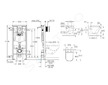 Grohe Solido - Set předstěnové instalace, klozetu a sedátka Euro Ceramic, softclose, tlačítko Even, chrom SANI15BB1104