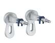 Grohe Solido - Set předstěnové instalace, klozetu Bau Ceramic a sedátka Slim softclose, tlačítka Sail, chrom/bílá 39900000