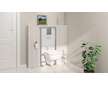 Grohe Solido - Set předstěnové instalace, klozetu Edge Ceramic a sedátka softclose, tlačítko Even, chrom 39817000