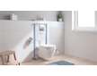 Grohe Solido - Set předstěnové instalace, klozetu Euro Ceramic a sedátka softclose, tlačítko Arena Cosmopolitan, chrom 39697000
