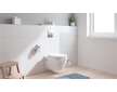 Grohe Solido - Set předstěnové instalace, klozetu Euro Ceramic a sedátka softclose, tlačítko Arena Cosmopolitan, chrom 39697000