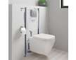 Grohe Solido - Set předstěnové instalace, klozetu Euro Ceramic a sedátka softclose, tlačítko Skate Cosmopolitan, chrom 39889000
