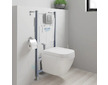 Grohe Solido - Set předstěnové instalace, klozetu Euro Ceramic a sedátka softclose, tlačítko Skate Cosmopolitan, chrom 39890000