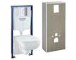 Grohe Solido+ - Set předstěnové instalace, klozetu Start Edge Ceramic a sedátka, softclose, rimless, tlačítka Even, chrom 365320