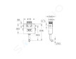 Grohe  - Splachovací WC nádržka 38579000