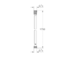 Grohe  - Sprchová hadice 175 cm, leštěný nikl 28388BE1